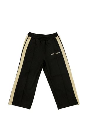 Pantaloni in misto poliestere con bande laterali PALM ANGELS KIDS | PBCJ002S26FAB001110